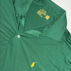 Polo by Ralph Lauren Men's Polo Shirt in Rich Green